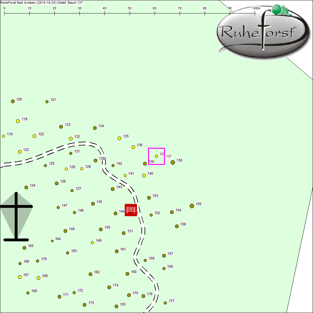 Detailkarte zu Baum 137