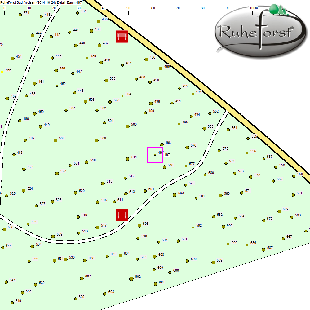Detailkarte zu Baum 497