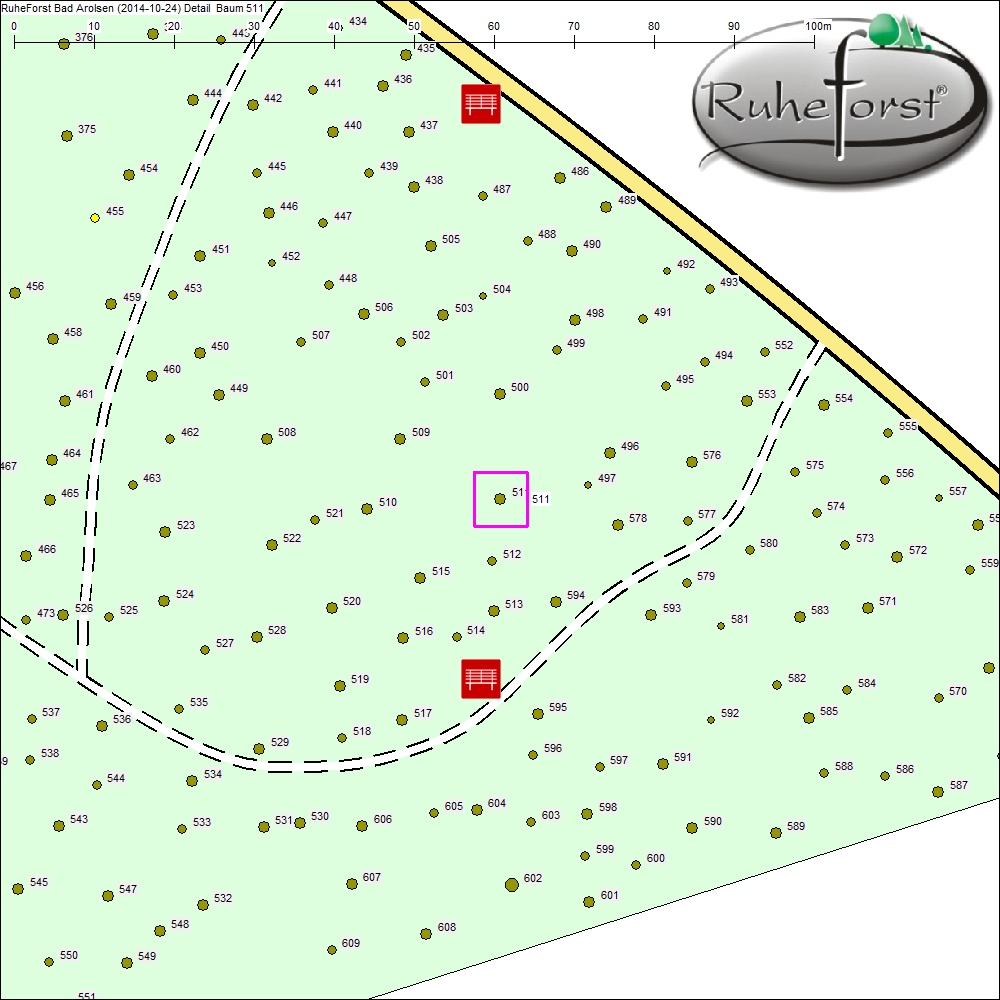 Detailkarte zu Baum 511