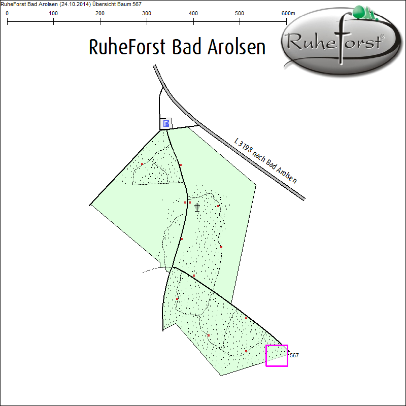 &Uuml;bersichtskarte zu Baum 567