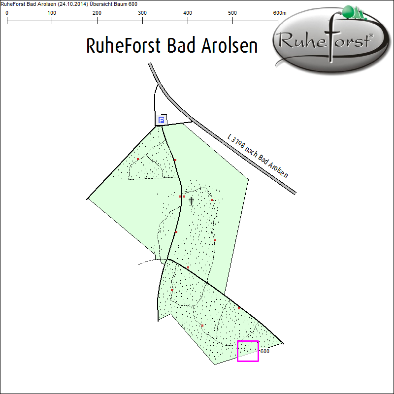 &Uuml;bersichtskarte zu Baum 600